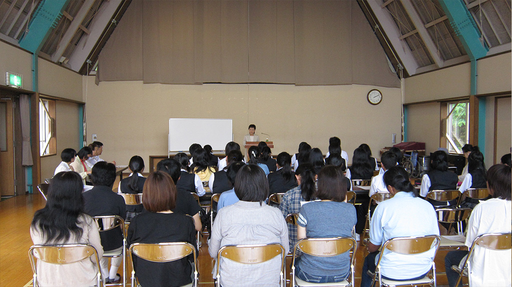保護者と生徒が一緒に受講する進路セミナー