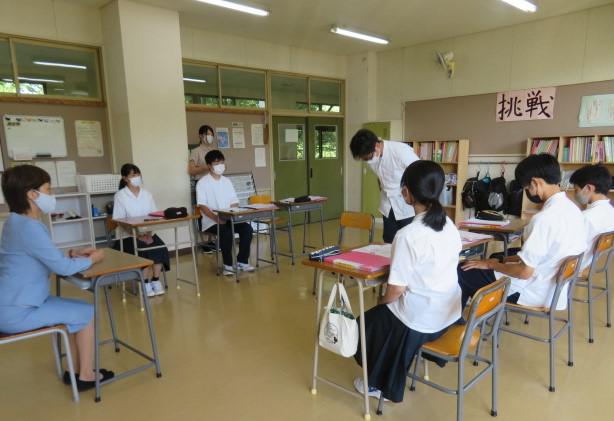 令和3年8 月専務進路指導スケジュール:画像